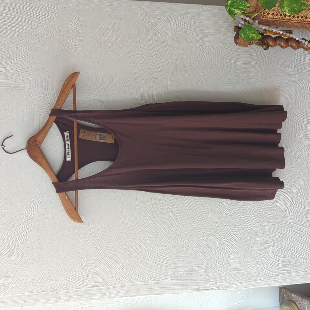 NWT Michael Stars Racerback Tank - One Size